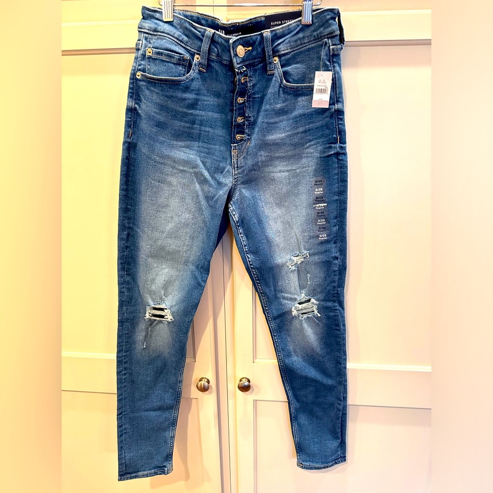 Gap high rise universal legging jeans